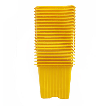 Pot/Godet à semis Jaune