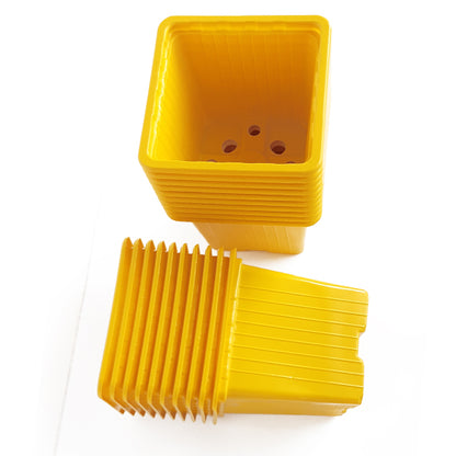 Pot/Godet à semis Jaune