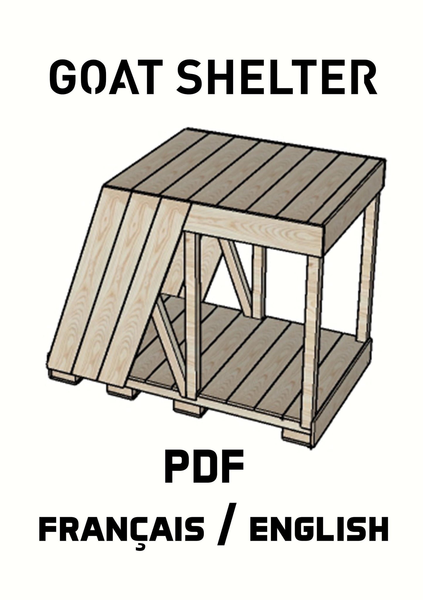 plan cabane animaux, dessin technique, dessin, cabin plans, cabane design, jardin, animaux, chèvres, abri de jardin, jeux pour chèvre, chèvre naine,  shed plan, animaux de compagnie, notice de montage, dessinateur projeteur, noel cadeau animaux