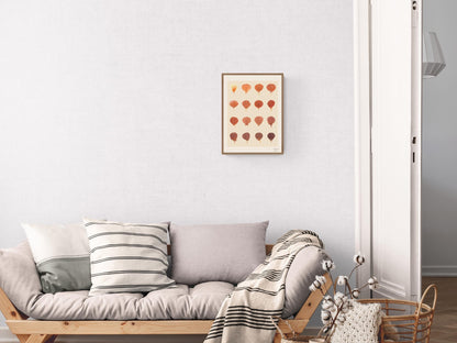 Apportez une touche de nature et d’élégance à votre intérieur avec cette affiche représentant l’évolution chromatique des pétales de capucine. Un hommage à la beauté éphémère des fleurs, capturé dans une composition harmonieuse. Parfaite pour une décoration douce et minimaliste, elle s’intègre dans un salon, une chambre ou un bureau. Imprimée en série limitée, cette affiche botanique séduira les amateurs d’art floral et de design épuré. Une œuvre intemporelle et inspirante !