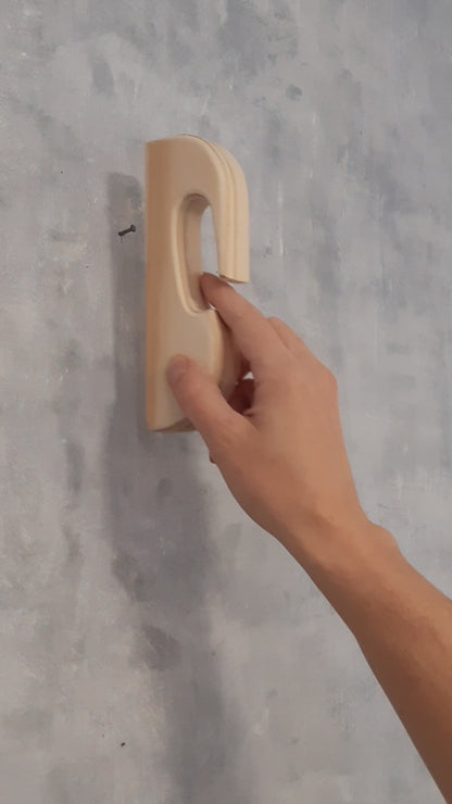 Support mural pour pot de fleurs